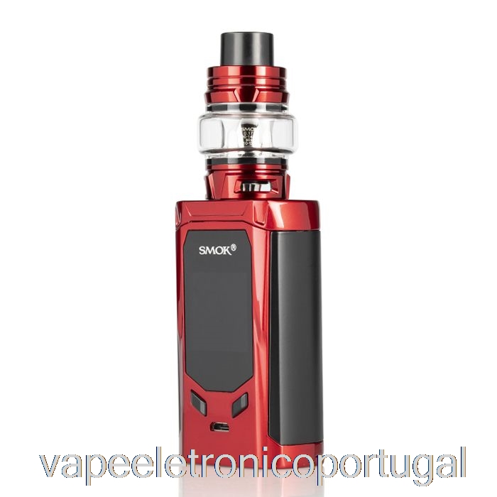 Vape Eletrônico Smok R-kiss 200w & Tfv8 Baby V2 Starter Kit Vermelho